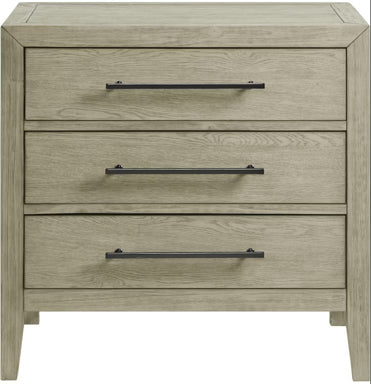 Elements International Versailles Nightstand in Grey