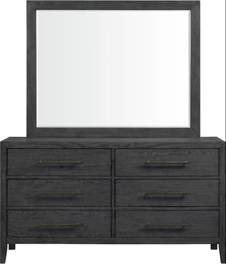 Elements International Versailles Dresser in Black