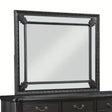 Crown Mark Furniture Kingsbury Dresser Mirror in Black image