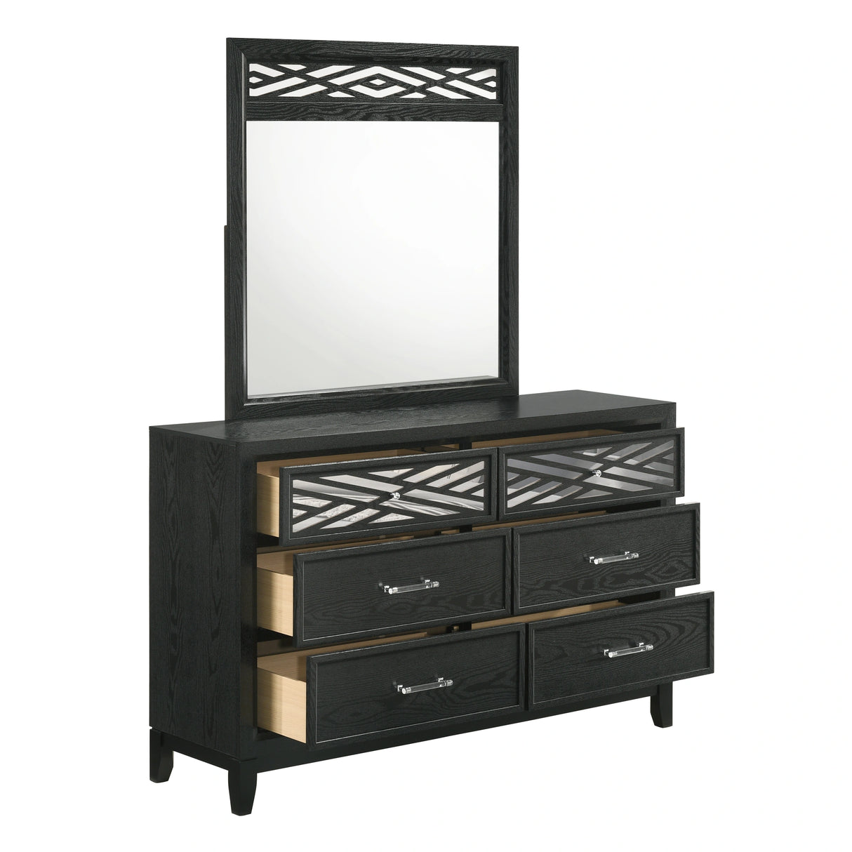 Obsidian Mirror-Black
