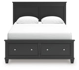 Lanolee Panel Storage Bed