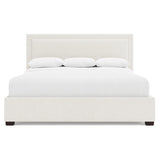 Morgan Fabric Storage Panel Bed Queen (54" H)