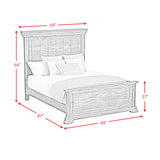 Park Ridge Panel Bedroom Set in Charcoal