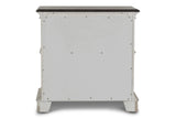 ANASTASIA NIGHTSTAND - ANT. WHITE