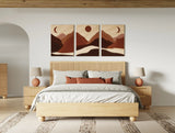Winters - Modern Natural Oak Bedroom Set