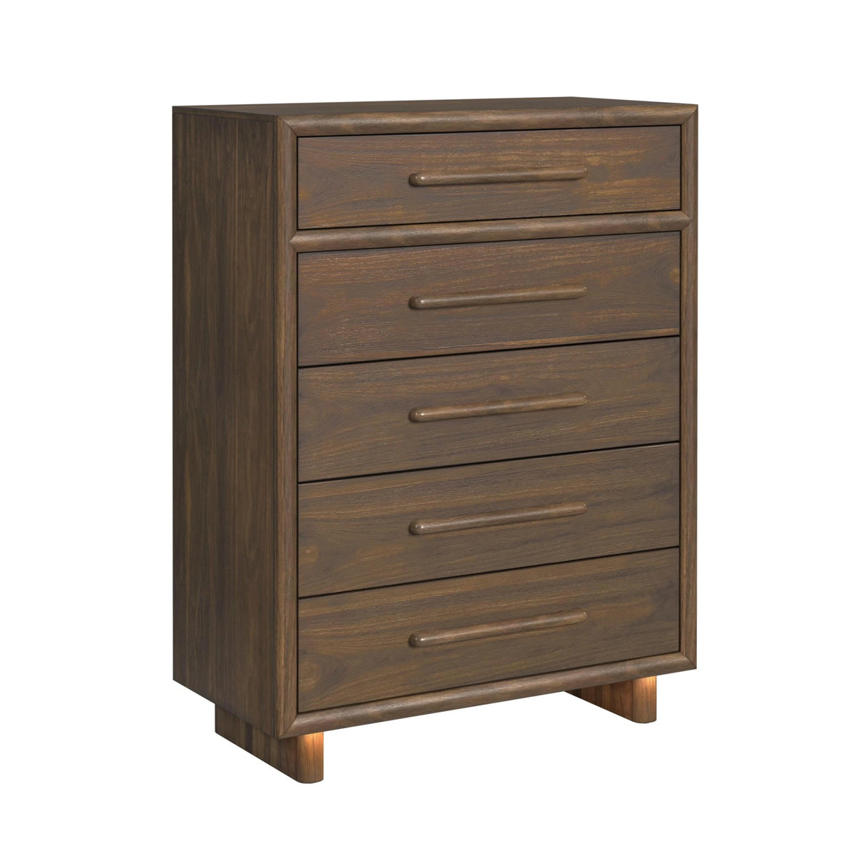 Brisbane UPH Bedroom Set with Boucle Beige and LED