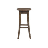 Finn 30" Swivel Backless Bar Stool of 2