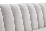 Dixie Cream Velvet Sofa