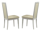 ESF Furniture Roma Side Chair in White (Set of 2)
