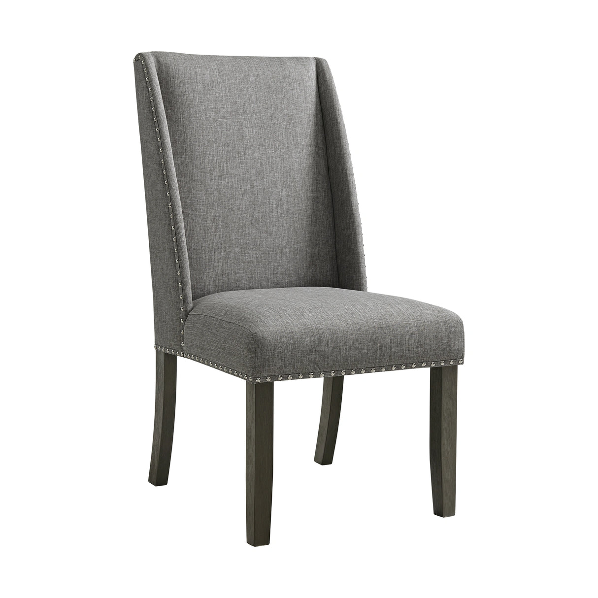 Everdeen Dining Set in Charcoal-Table & Four Chairs