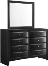 Elements International Emily Mirror in Black