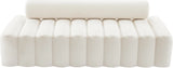 Melody Cream Velvet Sofa