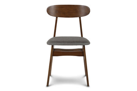 Morocco Dining Chair W/Dark Gray Seat Cushion (2 Per Carton)