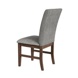Santa Barbara Dining Side Chair with Fabric in Walnut (2 Per Carton)