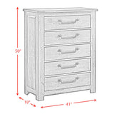 Maverick Panel Bedroom Set in Antique Grey