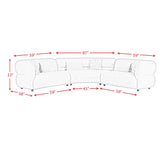 Four Seasons RHF Loveseat in Woolen Camel with 2 Pillows