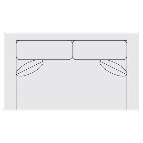 Fabric Loveseat