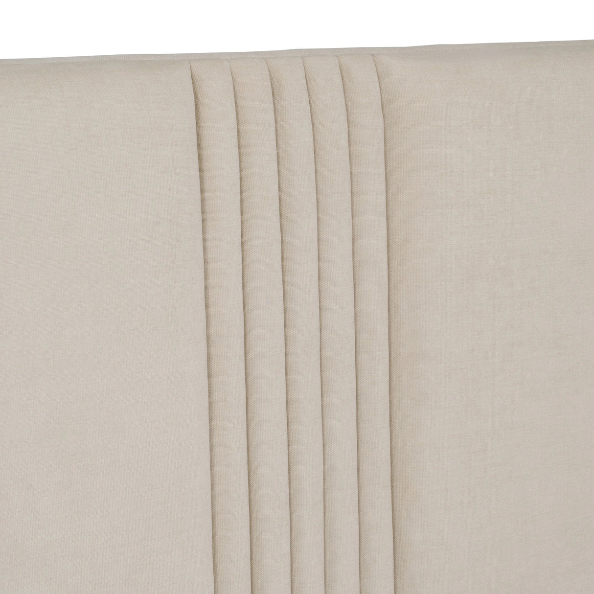 Newhart - Modern Beige Fabric Bed