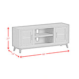 Santa Barbara TV Console in Walnut
