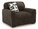 Midnight-Madness Oversized Chair