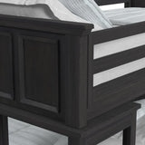 Hampton Kids Over Loft with Staircase and Desk with Speaker Bedroom Set