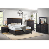Montrose Chest in Espresso & Brown
