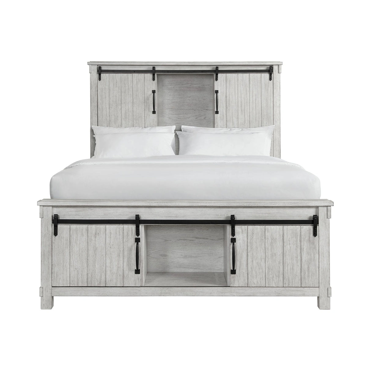 Scott Storage Bed White Finish