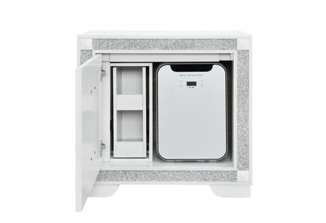 Soleil Nightstand with Cooler and Speaker