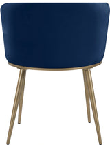 Skylar Navy Velvet Dining Chair