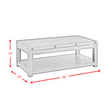 Colorado Occasional Coffee Table w/Lift Top Charcoal