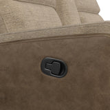 Hornet Motion Glider Loveseat with Console