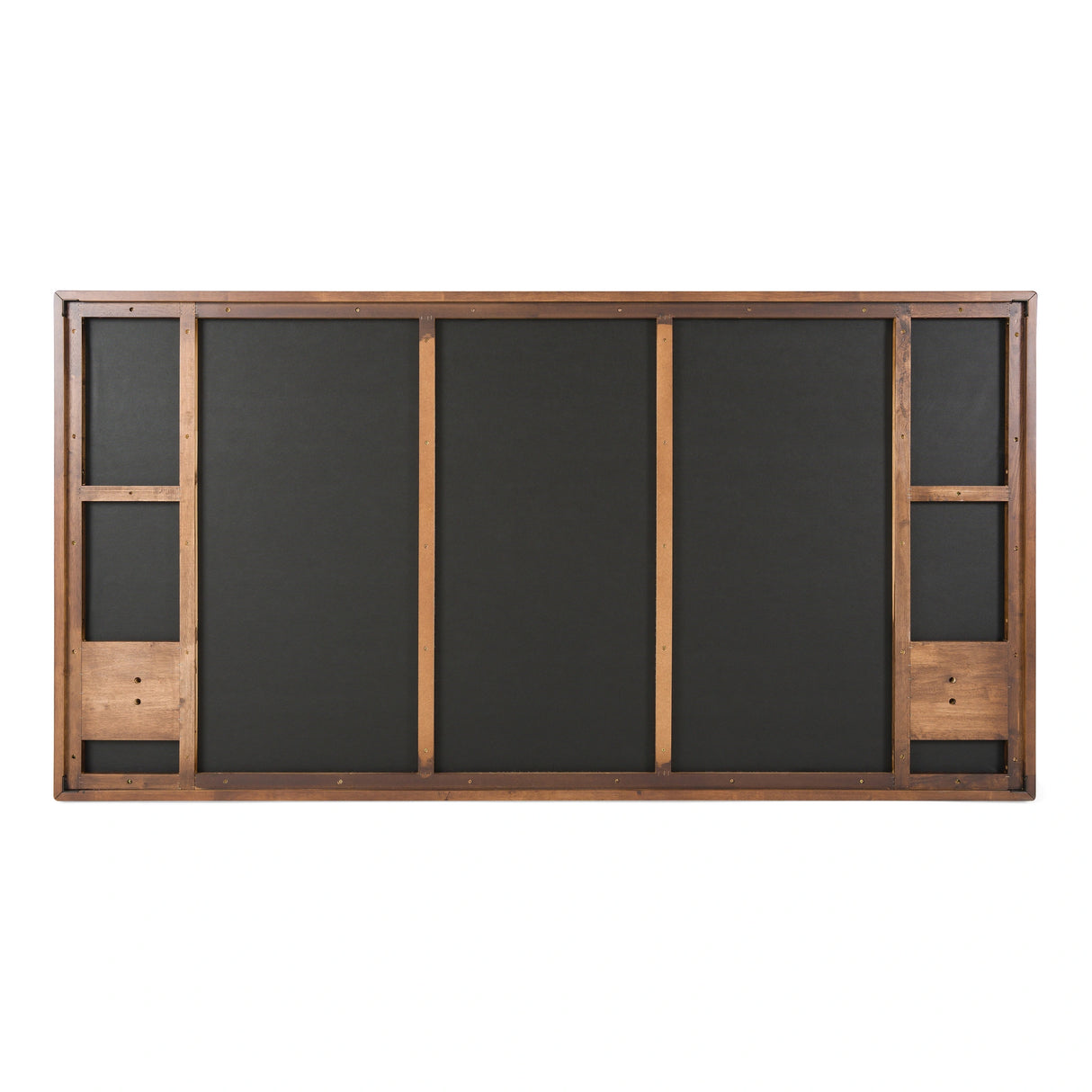 Metcalf - Mid-Century Walnut & Grey Bed