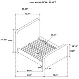 Wren Panel Platform Bed
