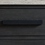 Axel Server in Light Grey and Espresso