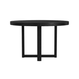 Bahama Breeze 47.5" Round Dining Table in Black