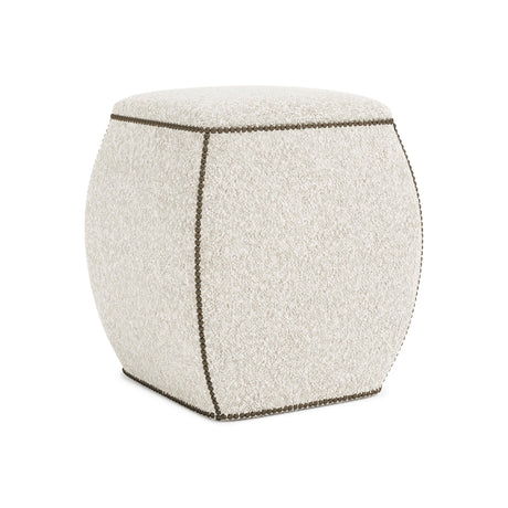 Delta Fabric Ottoman