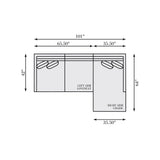 Joli Fabric Sectional