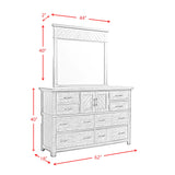 Jax Platform Storage Bedroom Set in Cherry