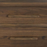 Brisbane Nightstand with USBC and LED in Brown