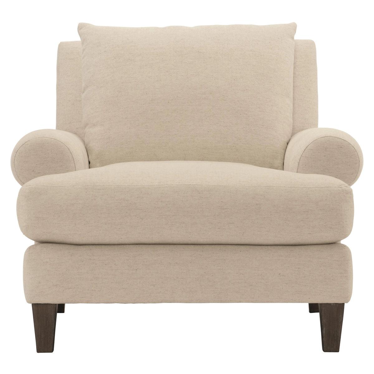 Isabella Fabric Chair Without Pillows