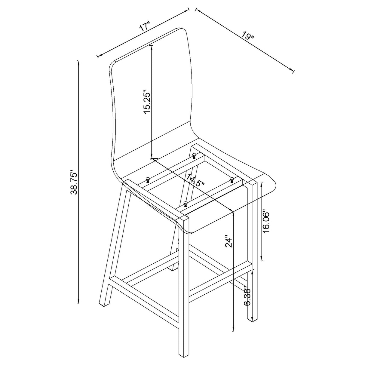 Juelia Counter Chair