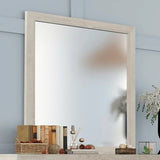 Crown Mark Furniture Jaylen Dresser Mirror in Gray