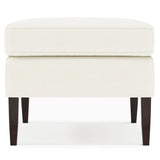 Kingston Leather Ottoman Without Nails