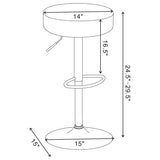 Ramses Adjustable Bar Stool