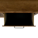 Malibu 4-Drawer Chest in Walnut