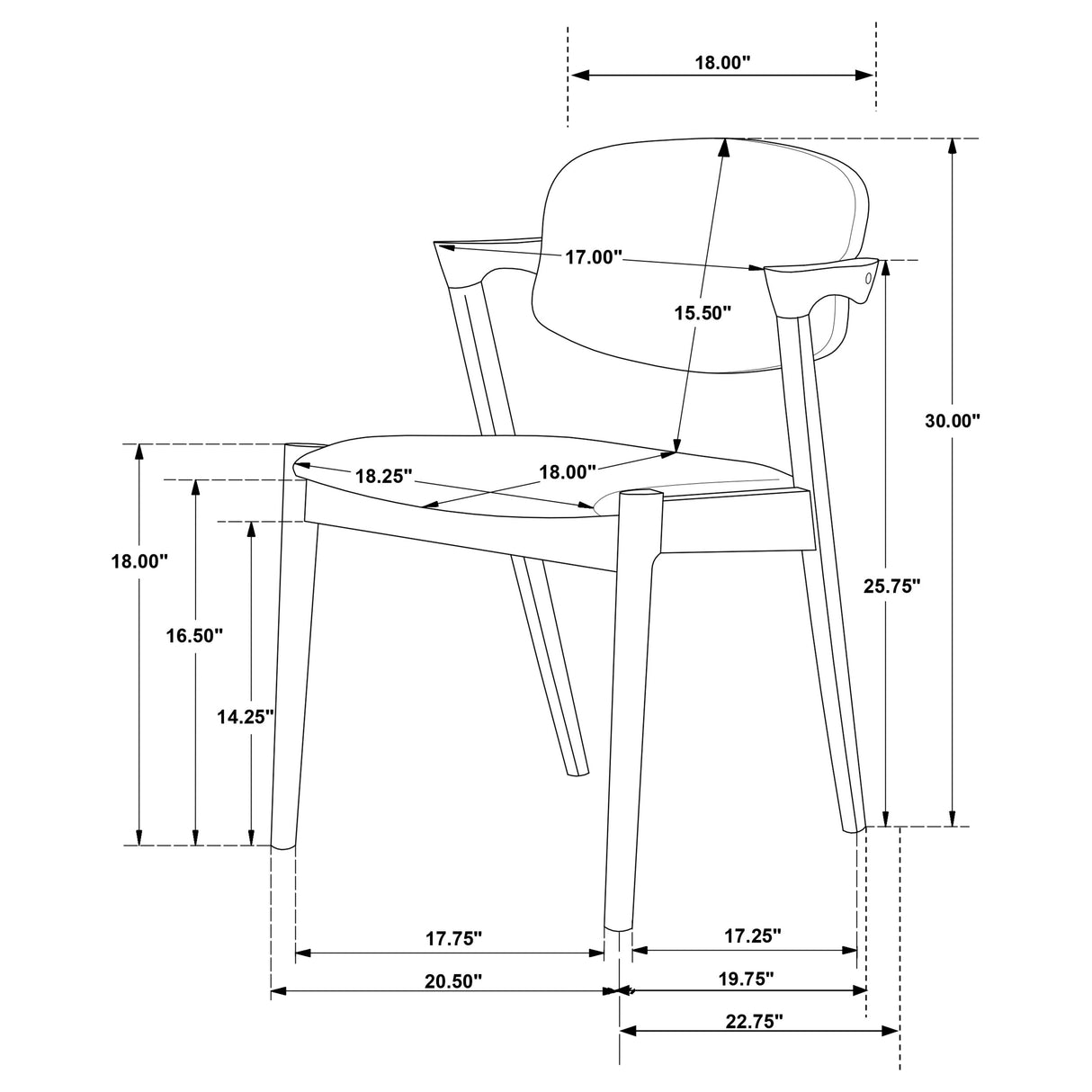 Malone Dining Arm Chair