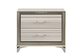 Zambrano White Nightstand