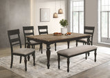 Bridget 6 Pc Dining Set