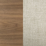 Crestmore 5-piece 46-inch Round Wood Dining Table Set Walnut