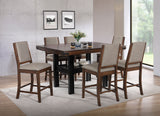 Patterson 7 Pc Counter Height Dining Set